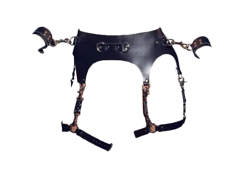 Zado Suspender Belt-20009621111 Black S/M