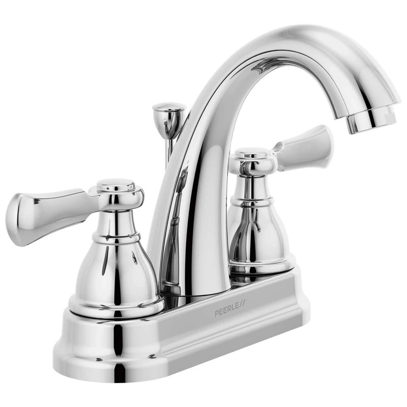Peerless P2565LF Elmhurst Two-Handle Bath Faucet Centerset, Chrome