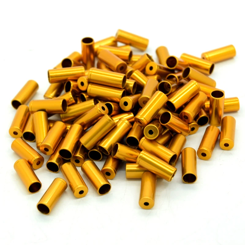 Transfil Brake Outer Ferrule 5mm, Gold, Pack of 100