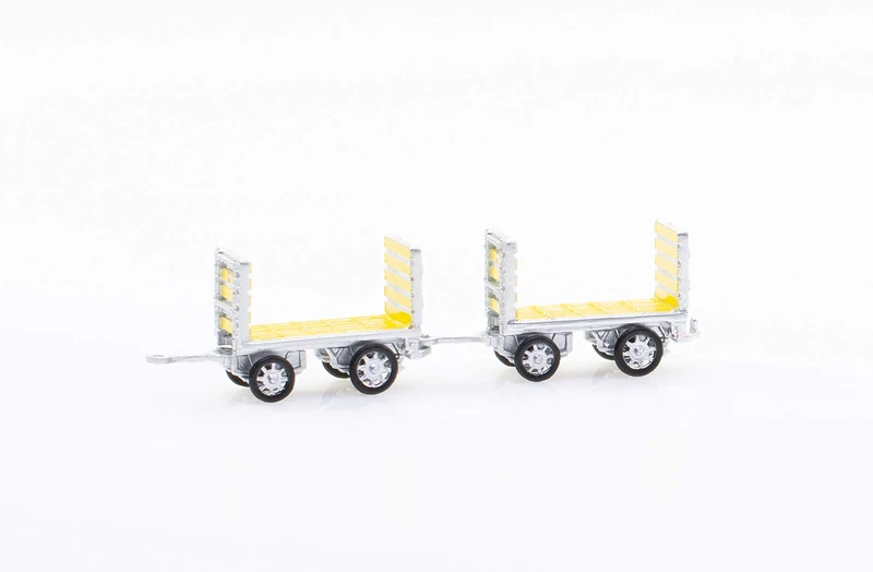 Arwci ACE 85008702 1/87 PTT Die-Cast Collectors Luggage Trolley Set