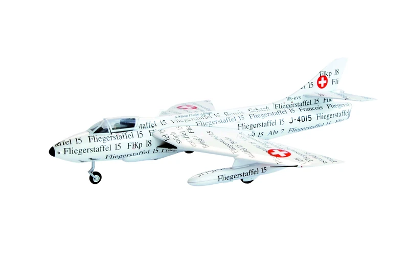 Arwci ACE 85001206 1/72 Hunter Mk.58 J-4015 Papyrus Die- Cast, Collectors Models