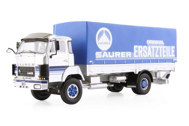 Arwci ACE 85005525 1/43 Saurer D250B Flatbed Tarpaulin Die-Cast Collector's Models