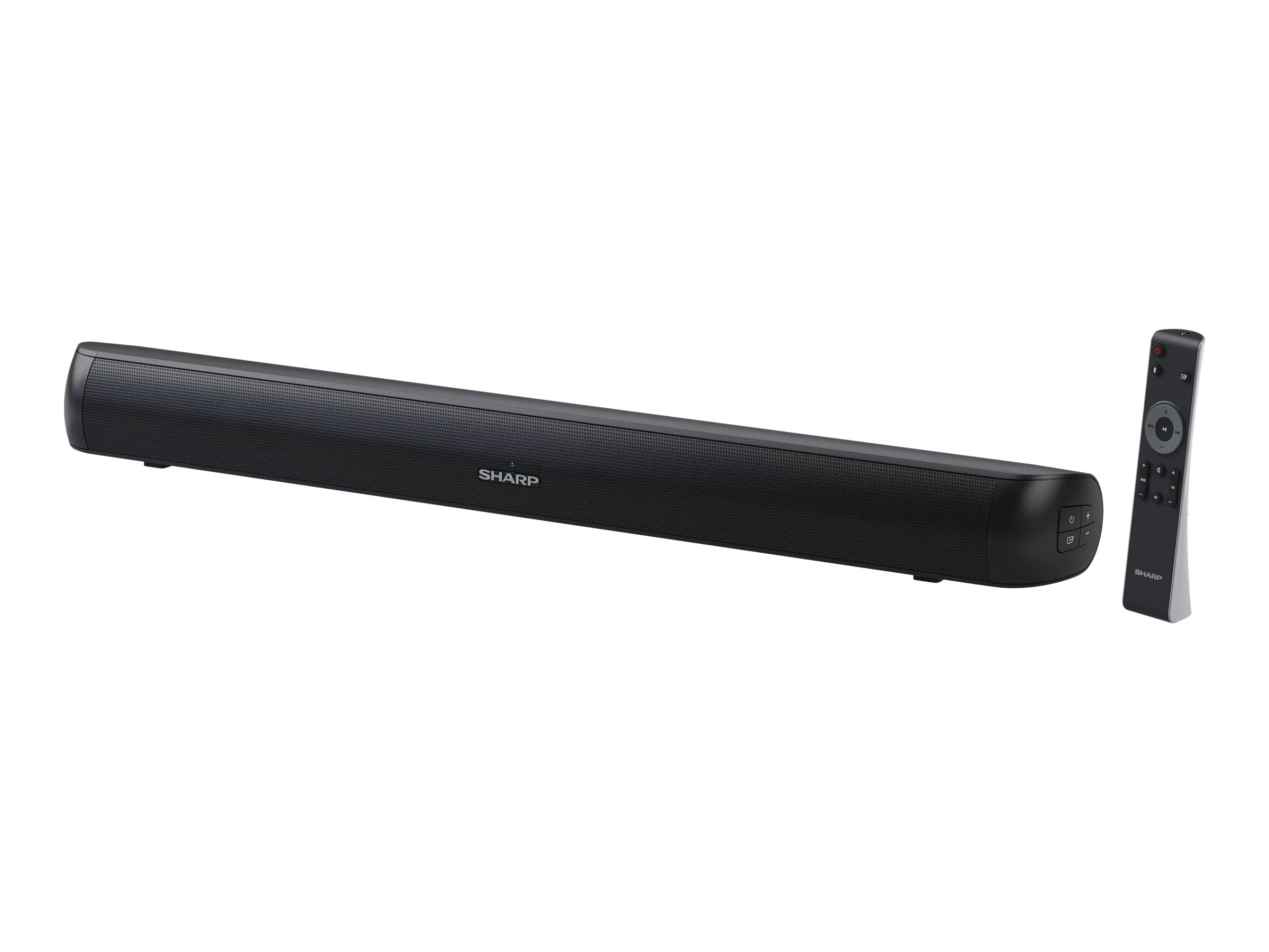 Sharp Soundbar for TV HT-SB107 – Compact 2.0 Channel Bluetooth Sound Bar with HDMI ARC, Optical Input, USB & AUX – 90W Home Cinema TV Speaker System