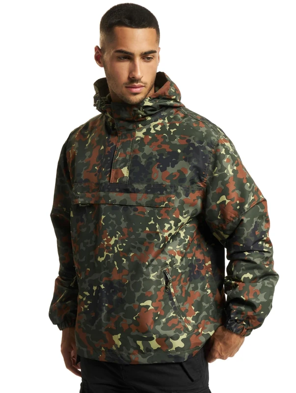 Brandit Summer Windbreaker, Color: flecktarn, Size: 4XL