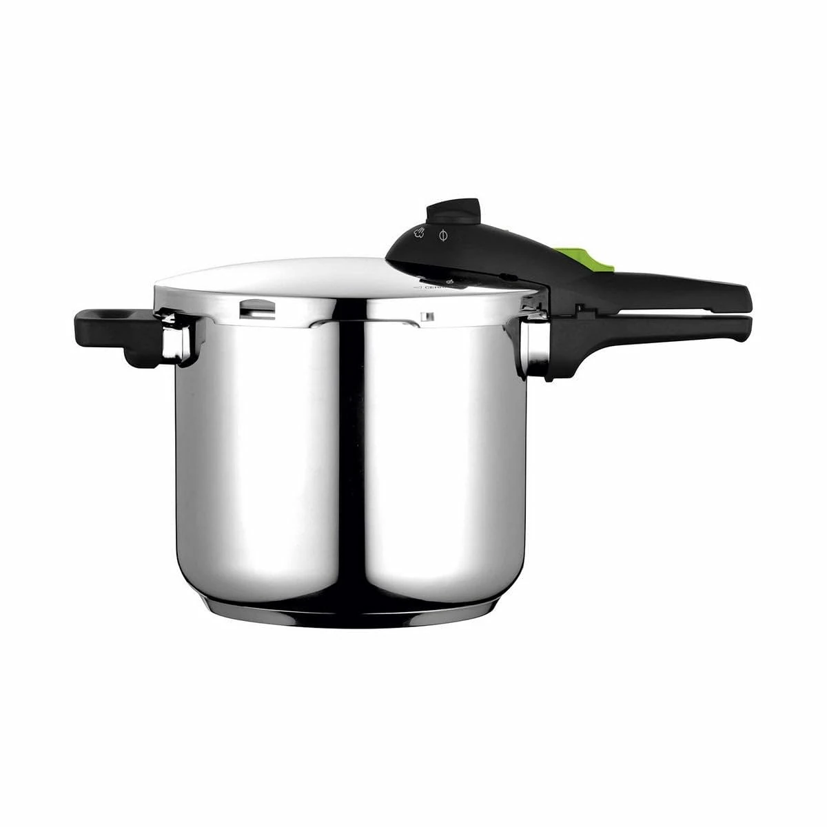 FAGOR Rapid Xpress Super Fast Pressure Cooker, Stainless Steel, All Types of Cookers, Induction Thermal Diffuser Bottom, Very Resistant, 5 Safety Systems, 2 Pressure Levels (8L)