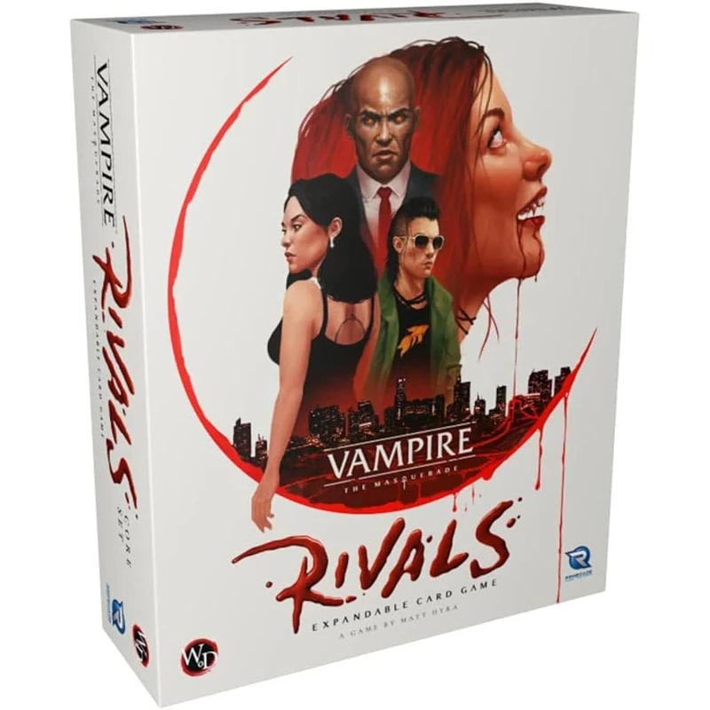 Vampire: The Masquerade – Rivals Expandable Card Game | World of Darkness Strategy Game, 2-4 Players, Clan-Based Deck Combat, Ages 14+