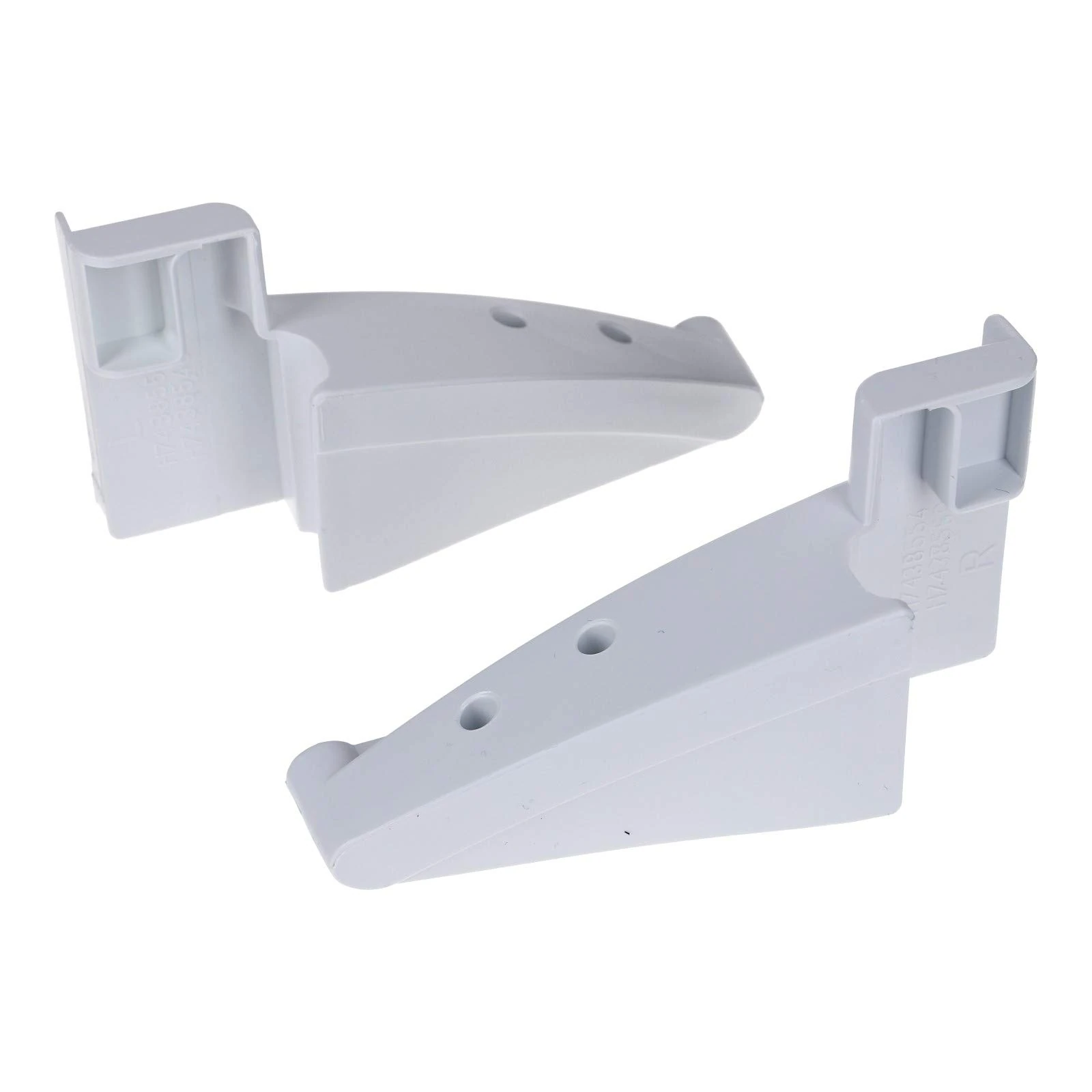 DL-pro Set Holder Right + Left for Liebherr 7438550 7438548 Robust Side Panel Holder for Bottle Compartment Door Fridge Freezer Combination