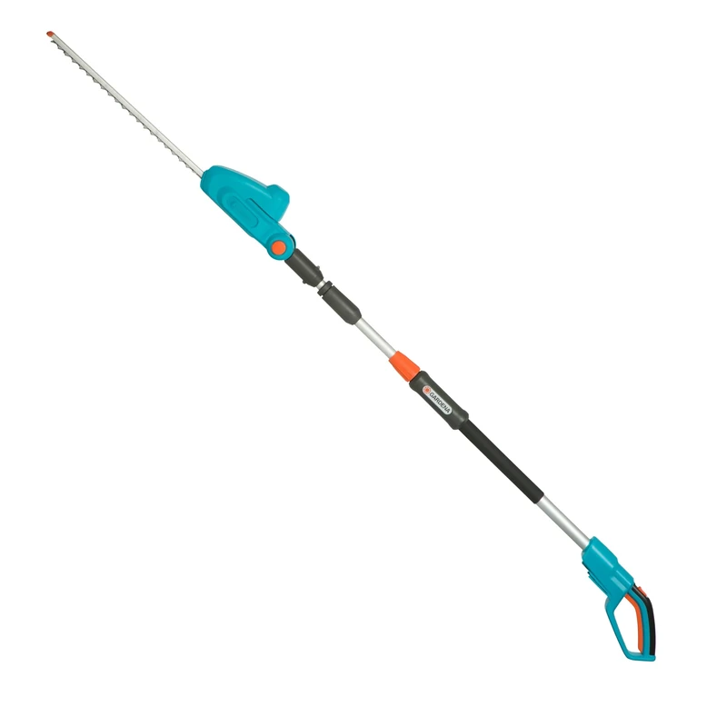 Gardena Battery Telescopic Hedge Trimmer THS 42/18 V P4A Without Battery: Hedge Trimmer with a Range of up to 3 m, 42 cm Blade, Angled Cutting Head (14732-55)