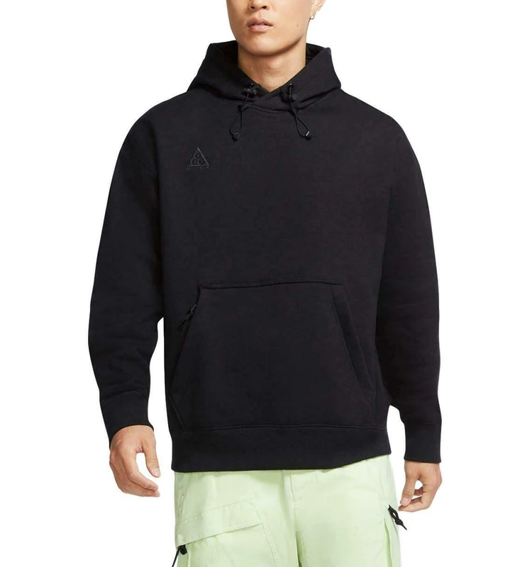 Nike M Nrg ACG Hoodie, Men's Sweatshirt, Black/Anthracite/Cargo Khaki, XL