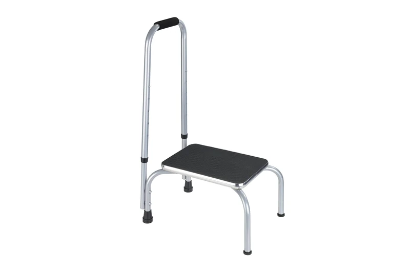 Maximex SECURA 2-in-1 Safety Step Stool Grey