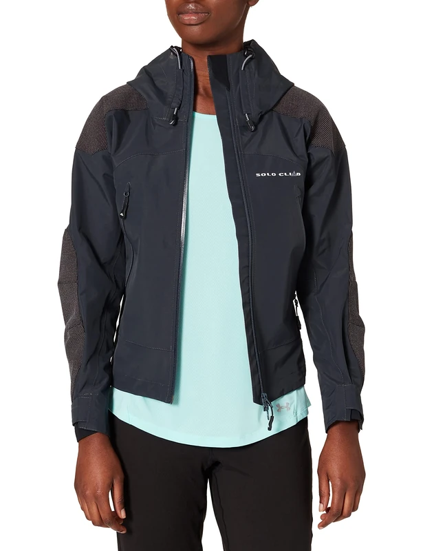 Solo Climb Spartan 3.0 Jacket for Women, Waterproof and Windproof, Climbing, Skiing, Snowboarding and Mountain. Textrem ePTFE. (Anthracite, XL), Antracita - Image 1