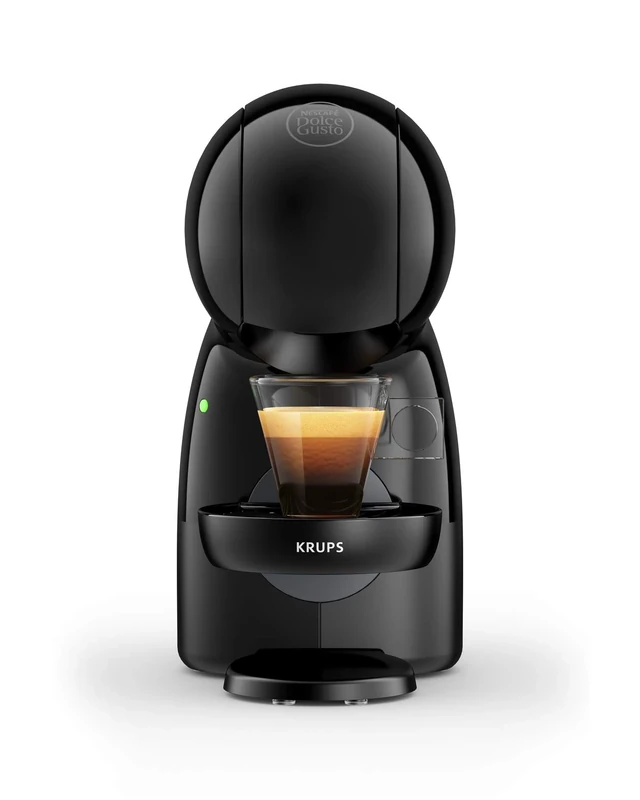 Krups Nescafé Dolce Gusto Small XS KP1A3BKA, High Pressure System 15 Bar, 30 Drinks Coffee Base, 0.8 L Tank, Removable Drain