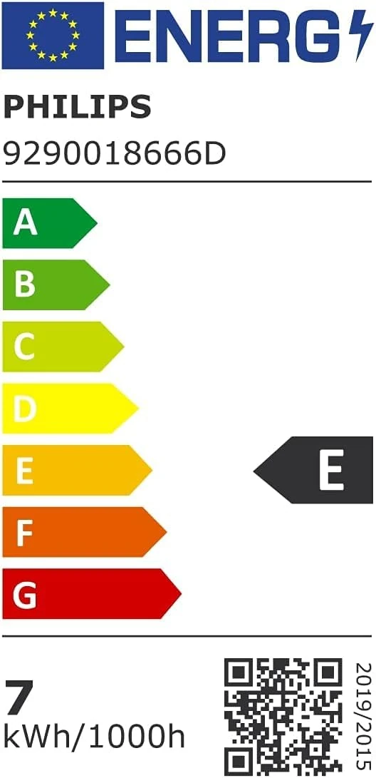 Philips LED Premium Classic Frosted A-Shape A60 Light Bulb [B22 Bayonet Cap] 7W - 60W Equivalent, Warm White (2700K)