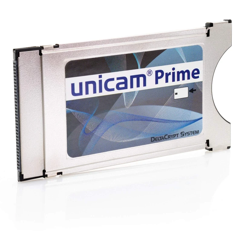 Unicam Prime CI Module I Common Interface Card with DeltaCrypt 3.0 Encryption for Receiving Encrypted Transmitters I DVB CI Compatible PCMCIA CI-CAM for Smart Cards TV (CI Module) - Image 1