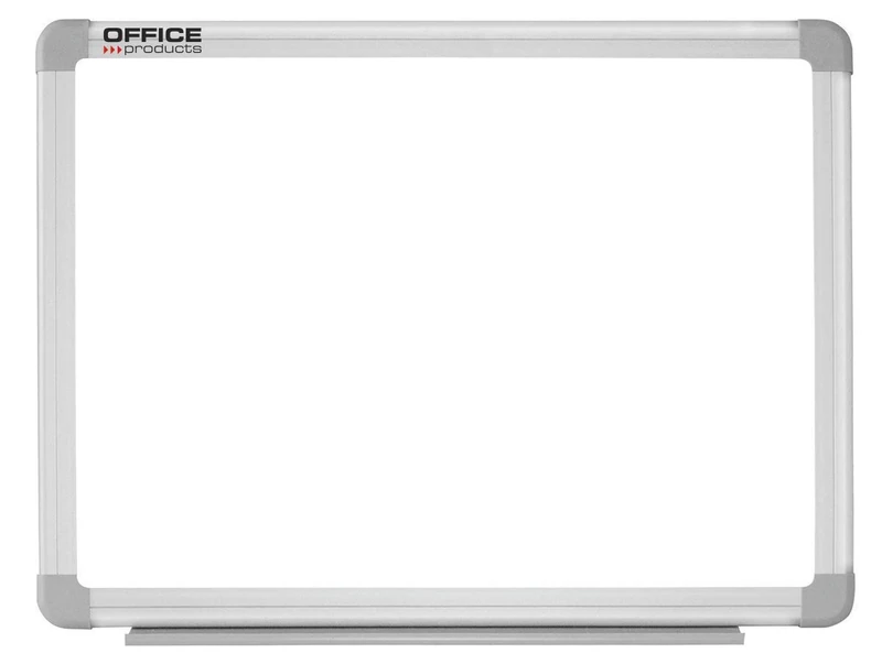 Dry-Wipe Magnetic Whiteboard Office Products 90x60cm Lacquered Aluminium Frame/Presentation/Type-Dry-Wipe/Magnetic/Kind-Lacquered/Material-Steel/Aluminium/Colour-White
