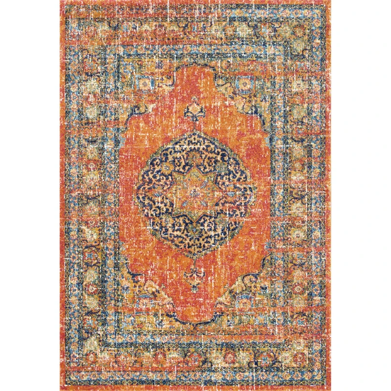 Homemania Essence 3 Printed Rugs, Multi-Colour, Micro Polyamide, 100 x 140 cm