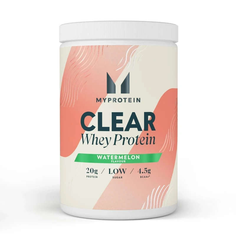 Myprotein Clear Whey Isolate Protein Powder | Watermelon - 20 Servings | 20g Protein | Fruity Protein Juice Drink with Low Sugar | Refreshing Low-Calorie Protein Water Alternative