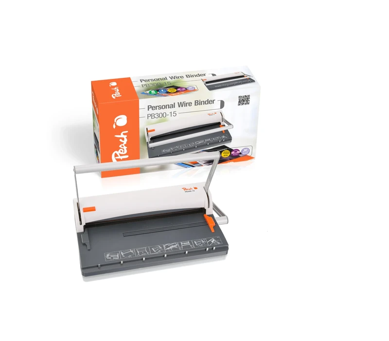 Peach Wire Binding Machine - Binds 60 A4 Pages - PB300-15A