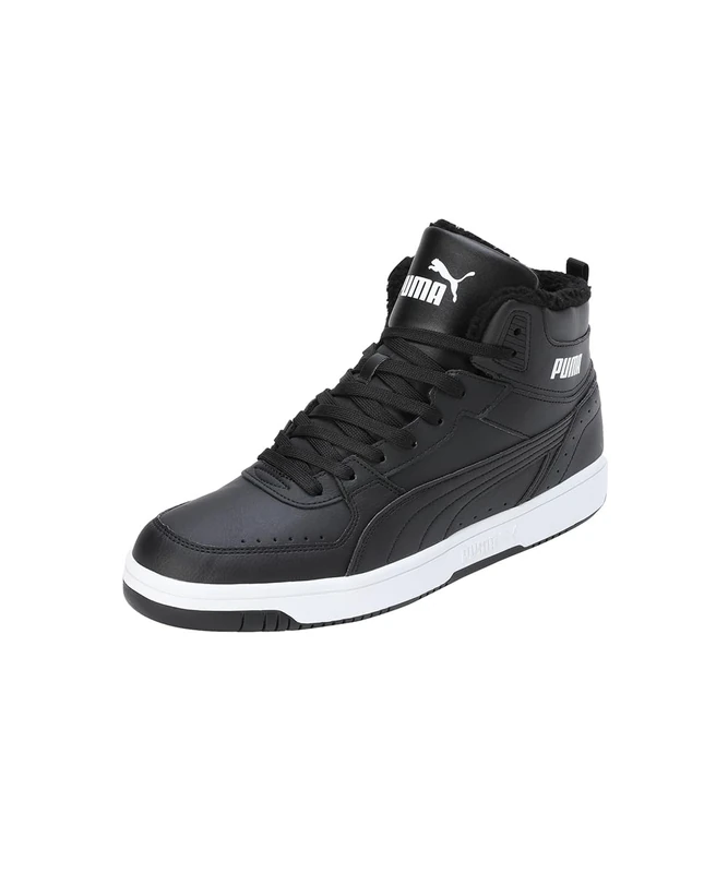 PUMA Rebound Joy Fur Black - Image 1