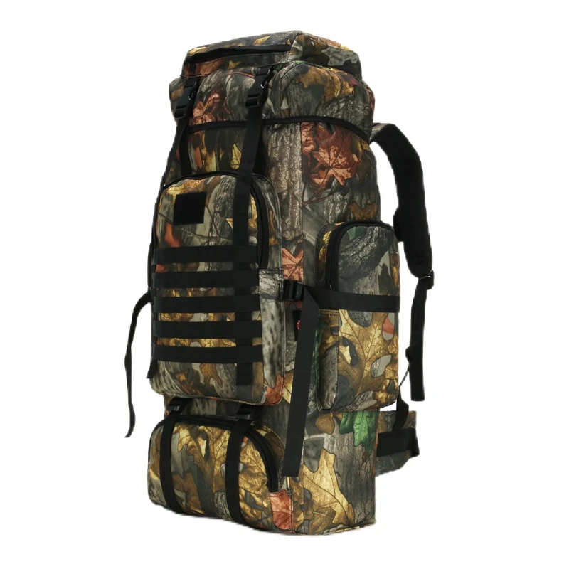 W WINTMING Hiking Backpack for Men 70L Camping Backpack Military Rucksack Molle 3 Days Assault Pack for Climbing