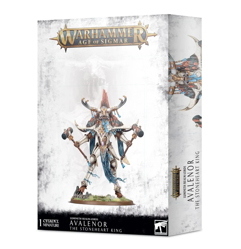 Games Workshop - Warhammer - Age of Sigmar - Lumineth Realm-Lords: Avalenor The Stoneheart King