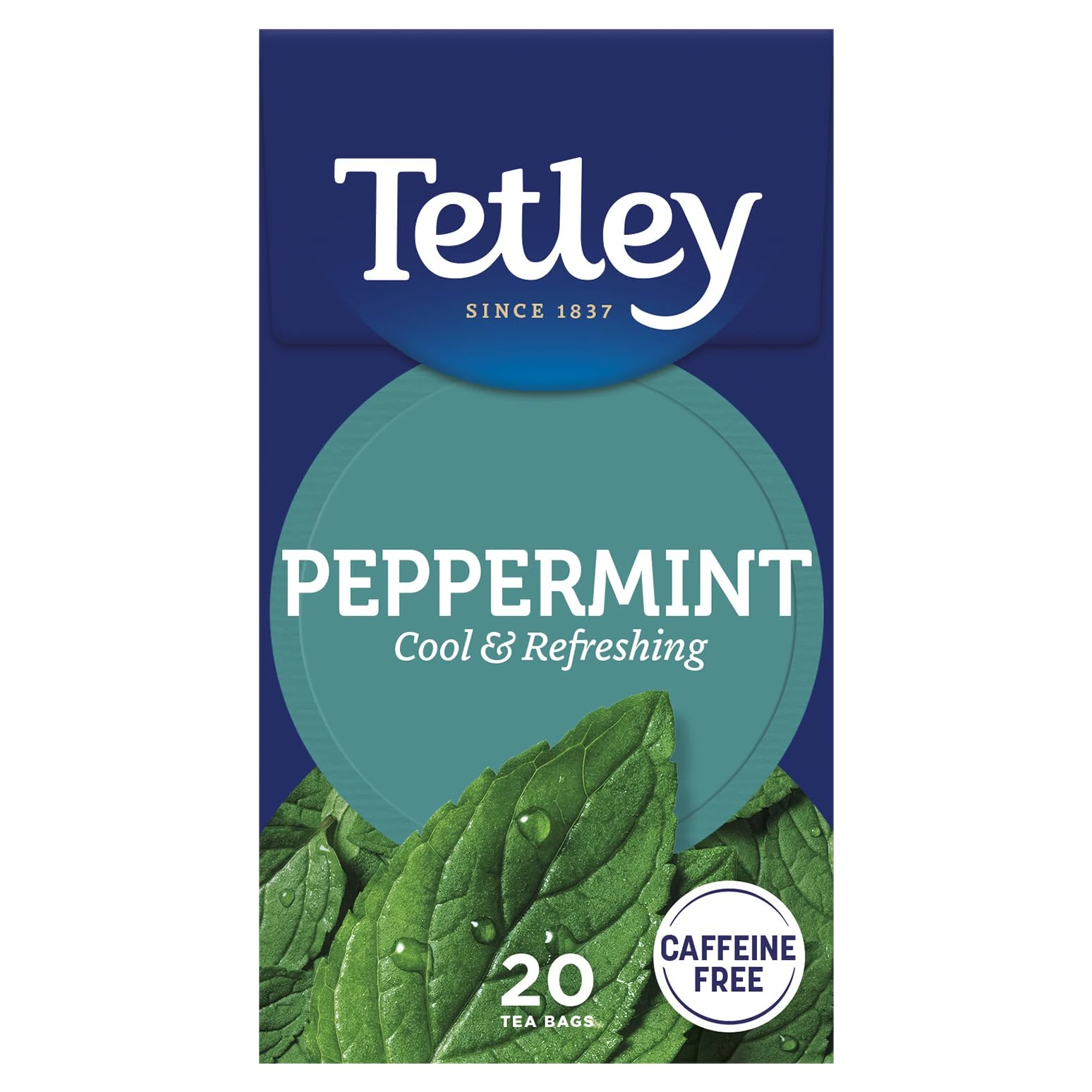 Naturally Caffeine-Free - Smooth & Cooling Herbal Infusion - Rainforest Alliance Certified, Naturally Caffeine-Free Herbal Tea,Packaging may vary