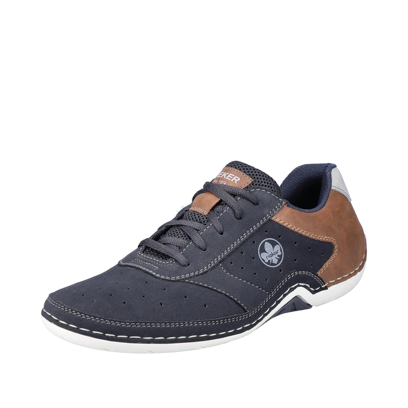Rieker 07506, Lace-up, Blau,