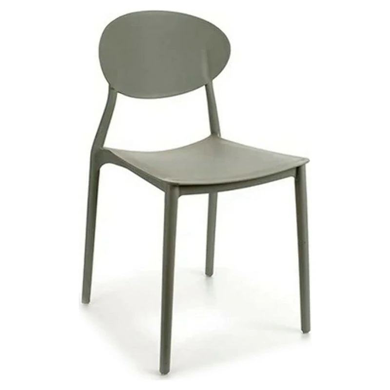 Gift Decor Dining Chair Grey Plastic (41 x 81 x 49 cm) - Image 1