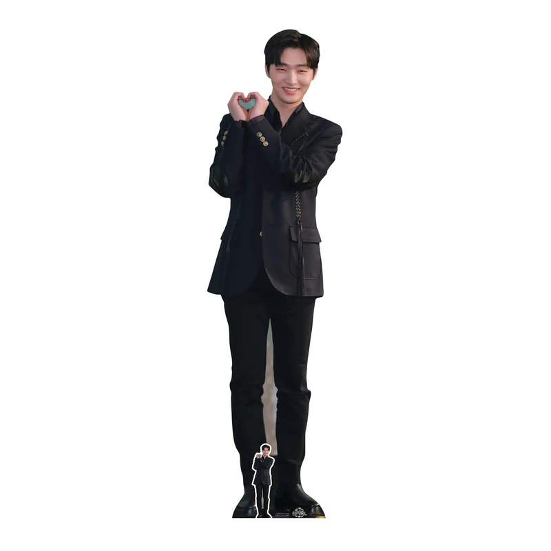 Star Cutouts Yoon Ji Sung Wanna One Lifesize Cardboard Cutout with Free Mini – K-Pop Fan Display, Party Decoration & Gift