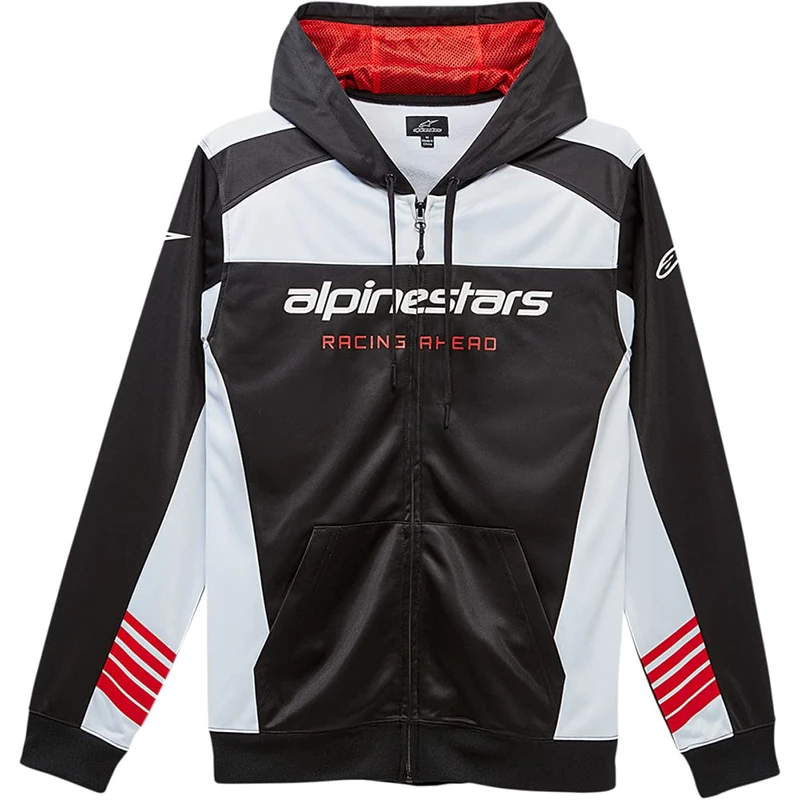 Alpinestars, Sessions Ii Fleece, Hoodie, Black/White, Xxl, Man