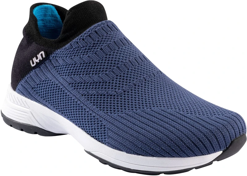 UYN Y100008-A108 Free Flow Master Sneaker Men Blue/Black UK 10.5