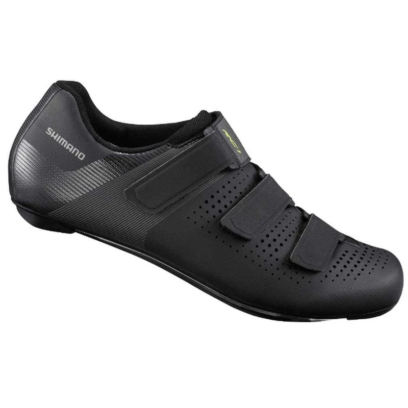 SHIMANO RC1 (RC100) SPD-SL Shoes, Black, Size 38, ESHRC100MGL01S38000 - Image 1