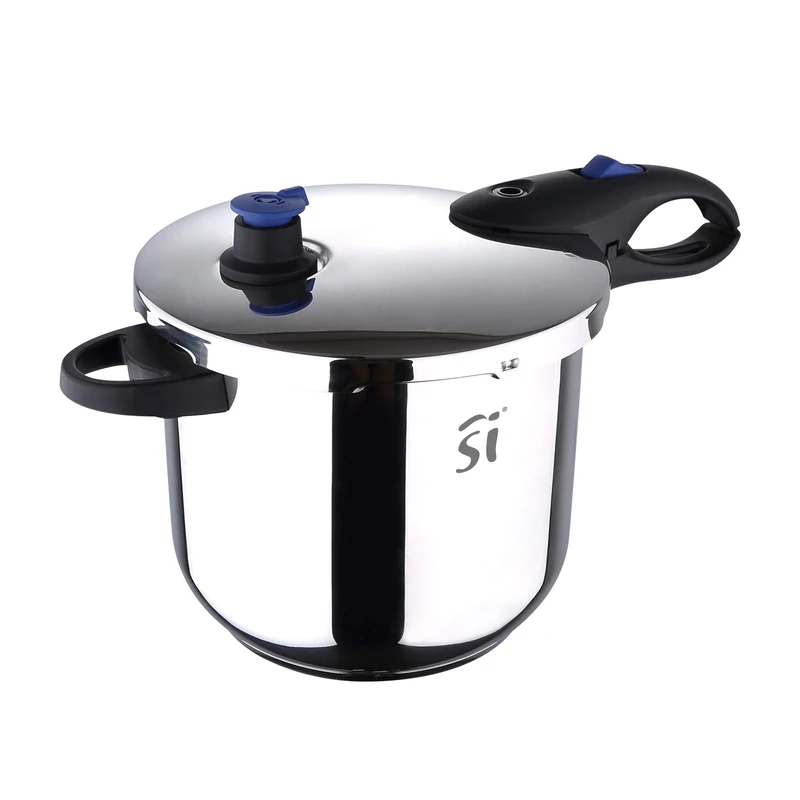 San Ignacio Q3705 Pressure Cooker 24 cm 9L Stainless Steel, Induction, Duero