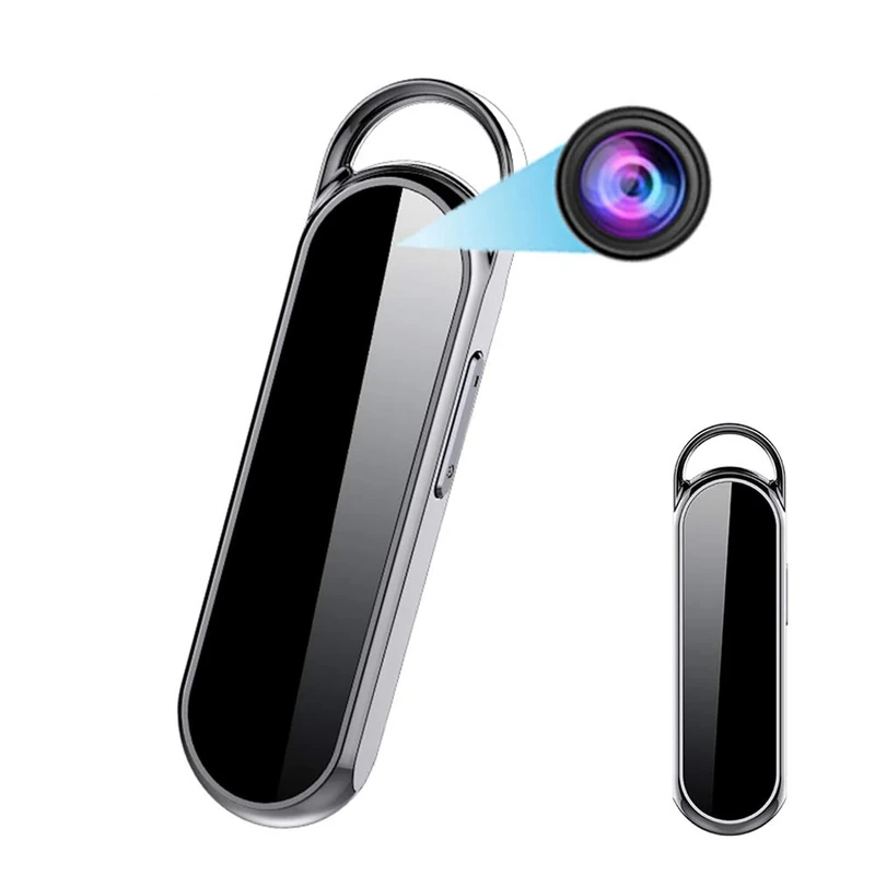 RNNTK Mini Camera 1080P Full HD,Hidden Spy Camera With Loop Recording Audio Video,For Family Car Meeting Security Camera It Has A Wide Angle Of 160 Degrees