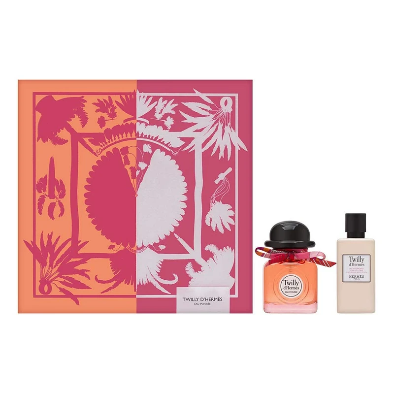 'Twilly D'Hermes Eau Poivree by Hermes for Women 2 Piece Set Includes 1.6 oz Eau de Parfum Spray + 1.35 oz Moisturizing Body Lotion