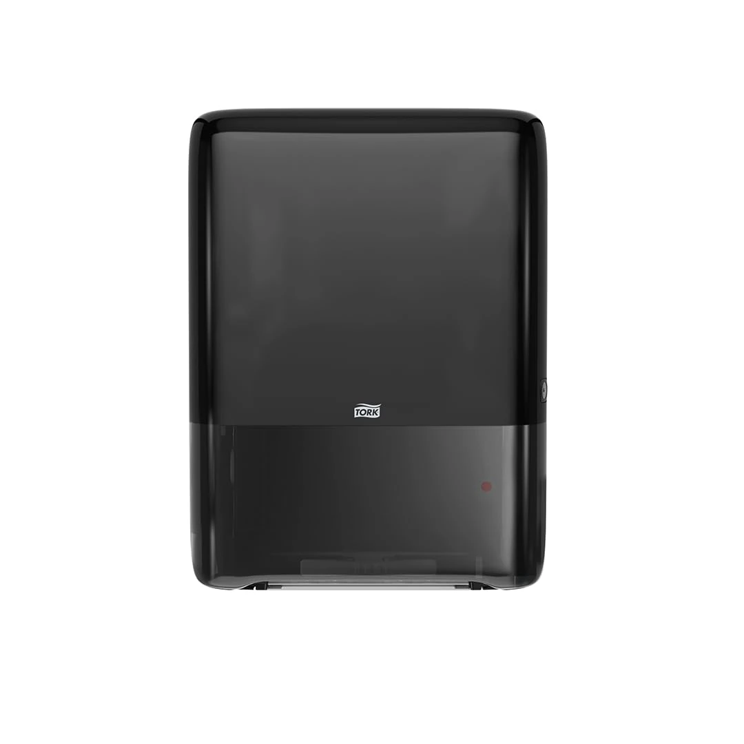 Tork PeakServe Mini Continuous Paper Hand Towel Wall Mounted Dispenser Black H5, High Capacity, Elevation Range, 552558