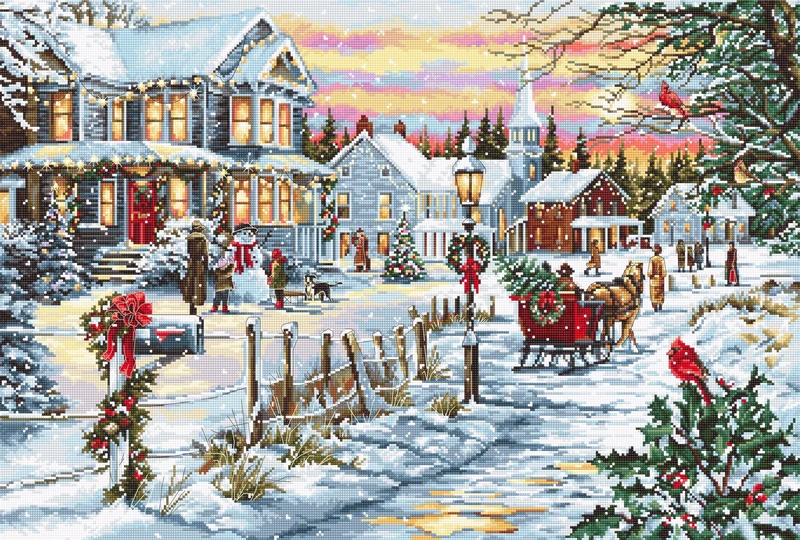 Luca-S B595 Christmas Eve - Cross Stitch Kit