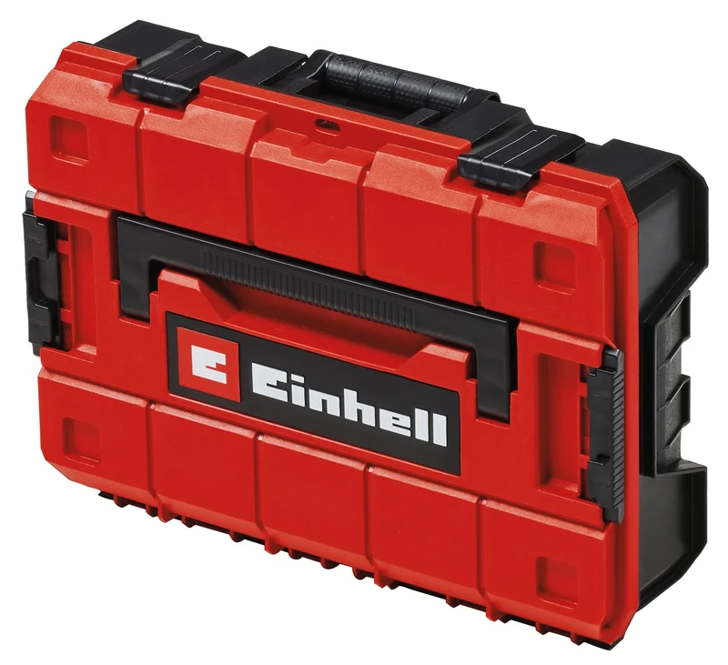 Einhell E-Case S-F System Storage Case | Power Tool Box, Stackable, Splash-Proof, Protective Storage And Transport Of Tools And Accessories | Includes 2 Foam Inserts