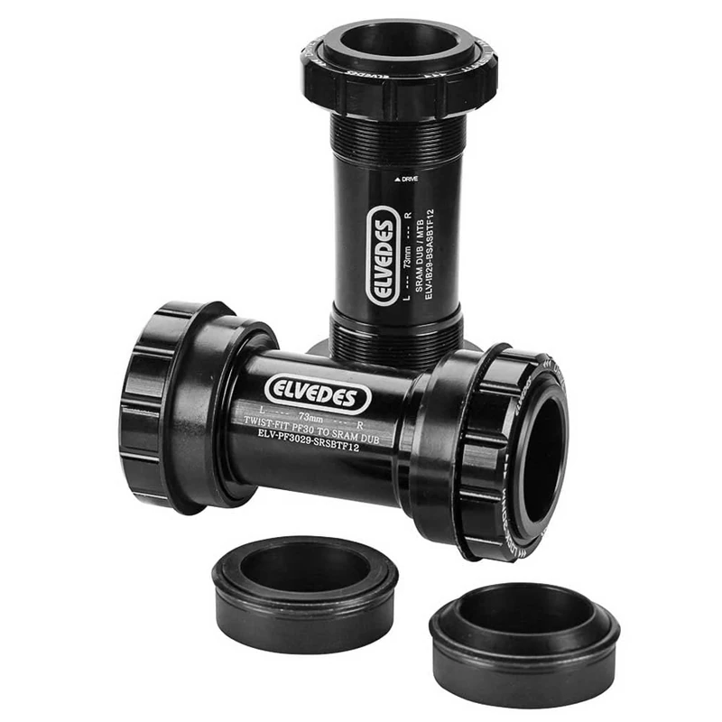 ELVEDES SRAM Dub BB386 Cycle E-Bike Adult Unisex Standard Bottom Bracket Black