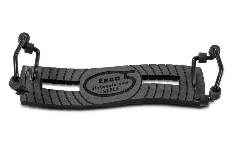 Efel Ergo 5 shoulder rest for 4/4-3/4 violin, height adjustable 40-100 mm, comfort foam, resonance holes