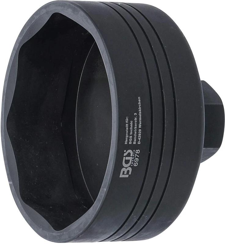 BGS 6978 | Axle Nut Socket | 8-point | for BPW 12 t Axles | 109 mm