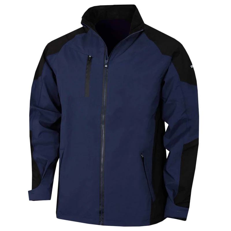 Stuburt Golf Mens Evolve Extreme Pro Waterproof Jacket, Midnight, XX-Large