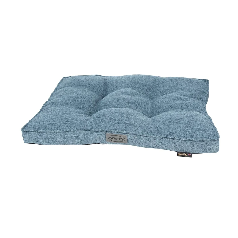 Scruffs Manhattan Mattress (Medium), 82 x 58cm, Denim Blue