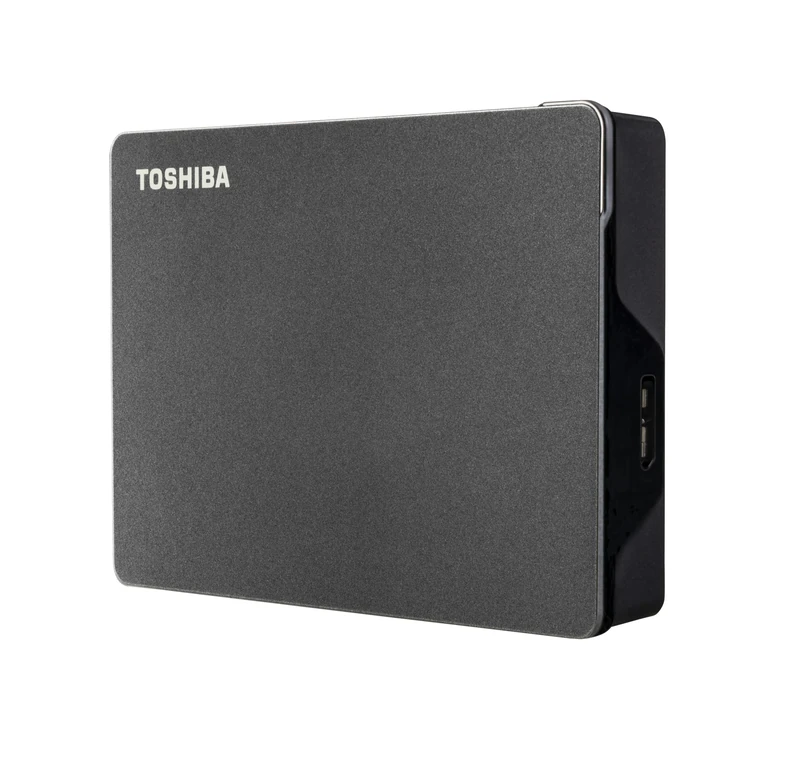 Toshiba 4TB Canvio Gaming - Portable External Hard Drive compatible with most PlayStation, Xbox and PC consoles, USB 3.2. Gen 1 Technology, Black (HDTX140EK3CA)