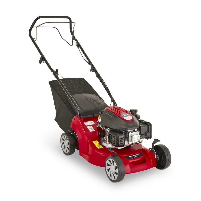 Mountfield SP41 Petrol Lawnmower, Self-Propelled, 39cm cutting width, 123cc ST120 Autochoke petrol engine, Up to 250m², Includes 40L Grass Collector