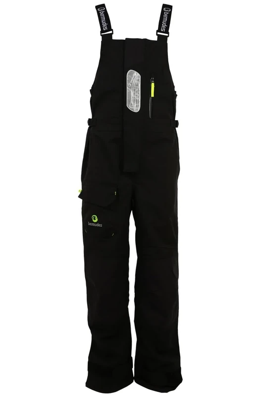 Bermudes Venturi Dungarees Imper Technical bib, Black/Dark Grey, S