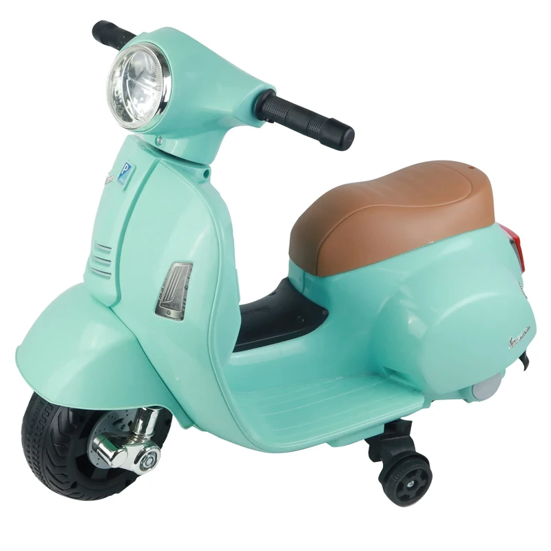 TURBO CHALLENGE Baby Driver Vespa GTS, Aquamarine Green, Large (MGM 119151)
