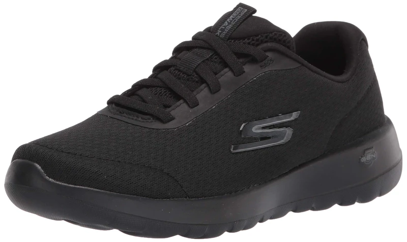 Skechers Women's Go Walk Joy-Ecstatic Sneaker, Black, 5 UK