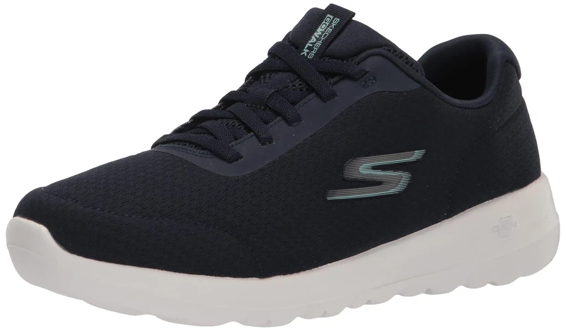 Skechers Womens Go Walk Joy - Ecstatic Sneaker, Navy, 7 Wide US - Image 1