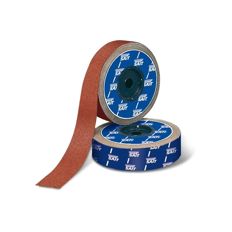 Sait 16005 RI-Saitex KA-F Industrial Abrasive Cloth Rolls 50 mm x 50 mm 150 Grit